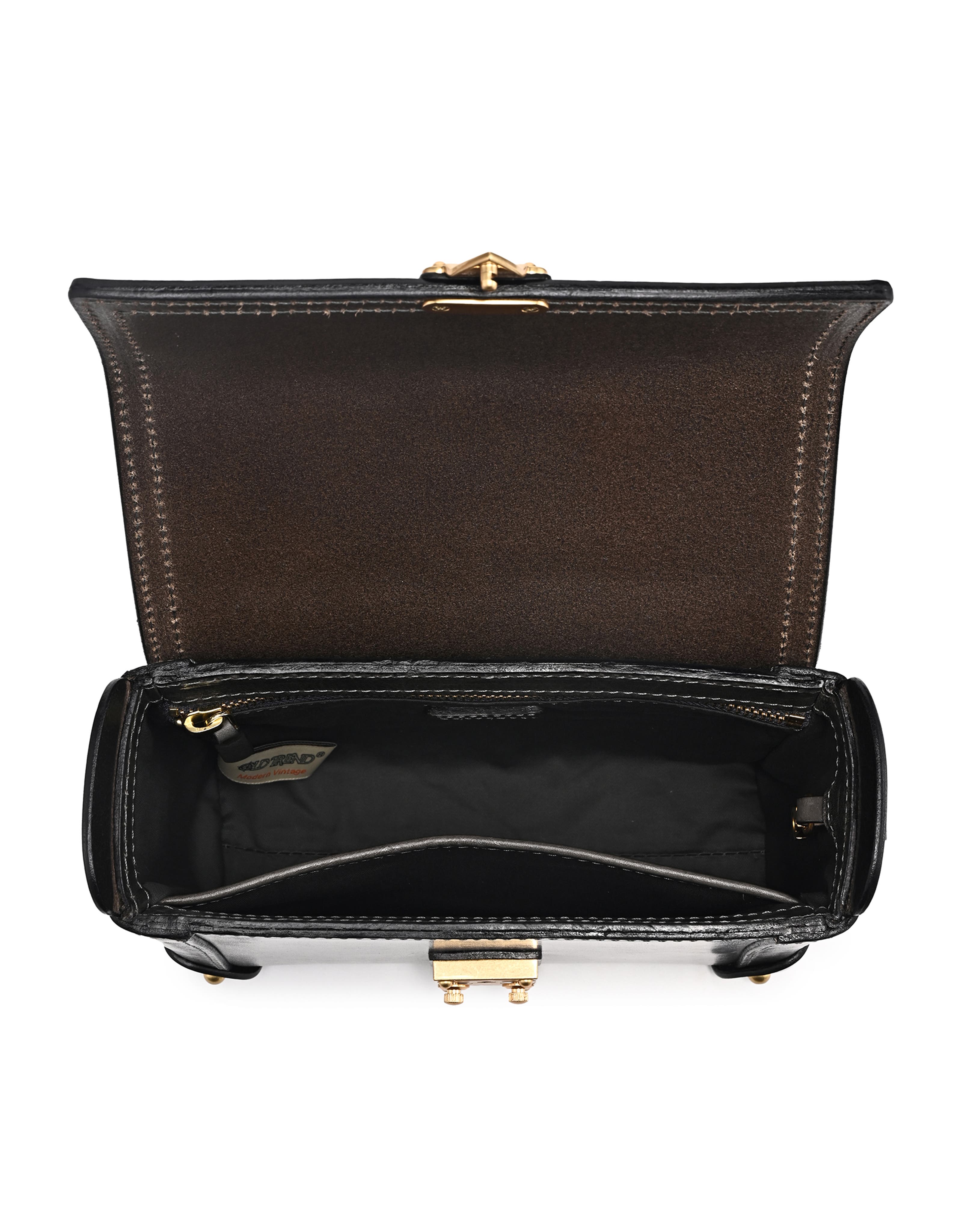 OLD TREND Azalea Genuine Leather Vintage Case Crossbody, Alternate, color, Grey