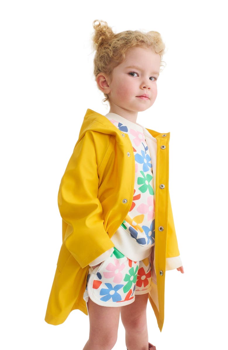 Primary Kids Raincoat, Alternate, color, Chive