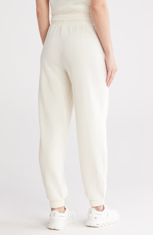 Yogalicious Terry Joggers In White