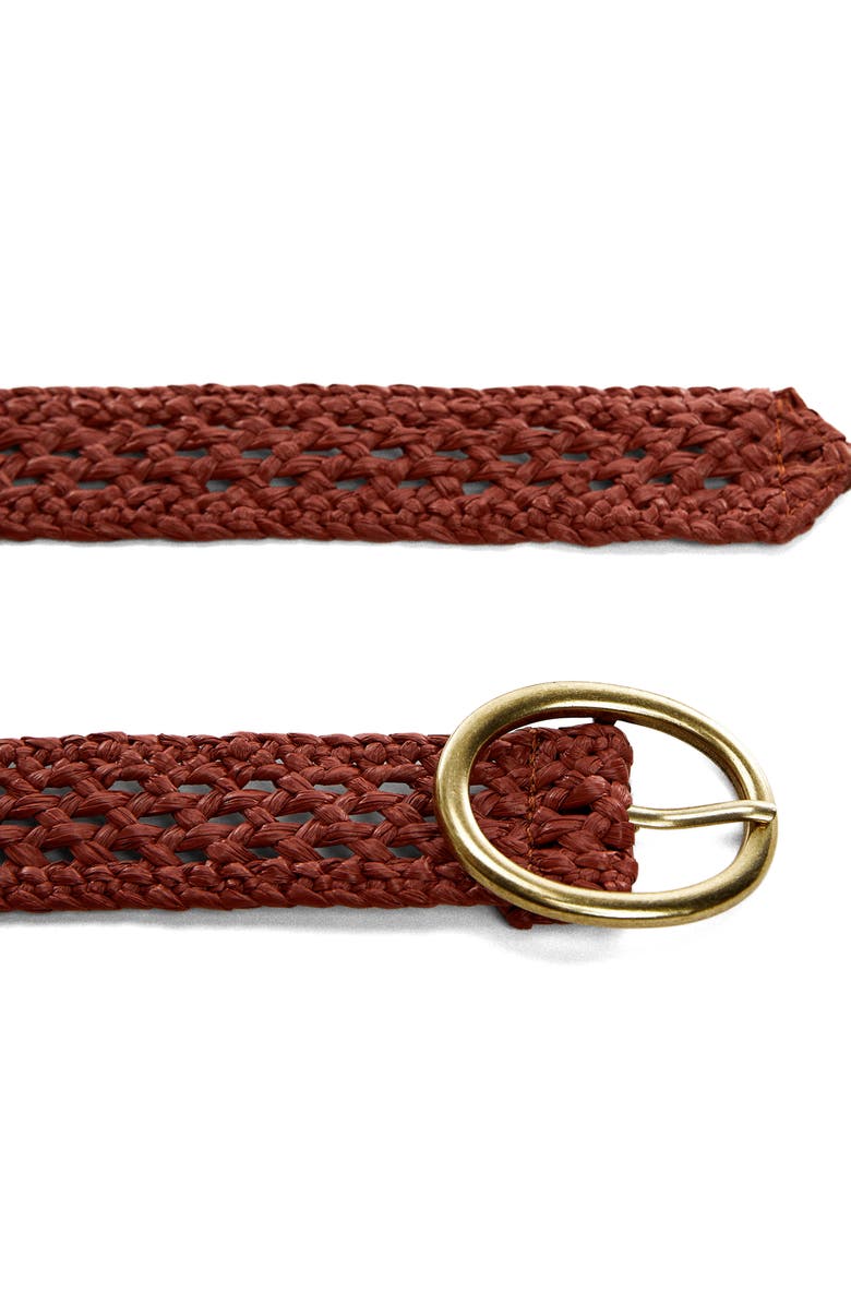 MANGO Woven Belt, Alternate, color, 