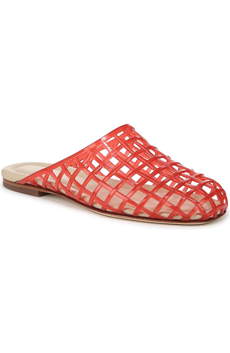 Vince Barcelona Jelly Cage Mule, Main, color, Red
