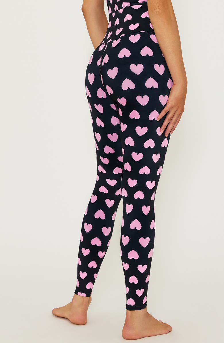 Beach Riot Piper Leggings, Alternate, color, Love Heart