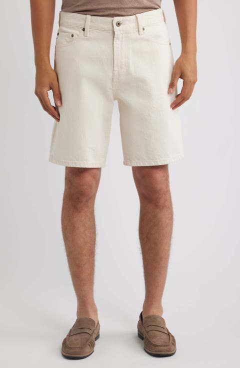 Protégé Straight Leg Denim Shorts (Sahara)