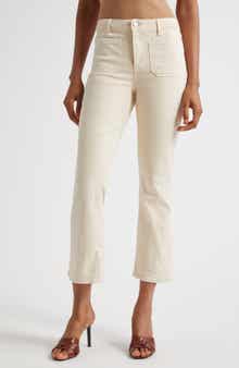 L'AGENCE Noya High Waist Flare Ankle Jeans