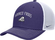 Nike Men's Nike Purple TCU Horned Frogs Rise Adjustable Trucker Hat