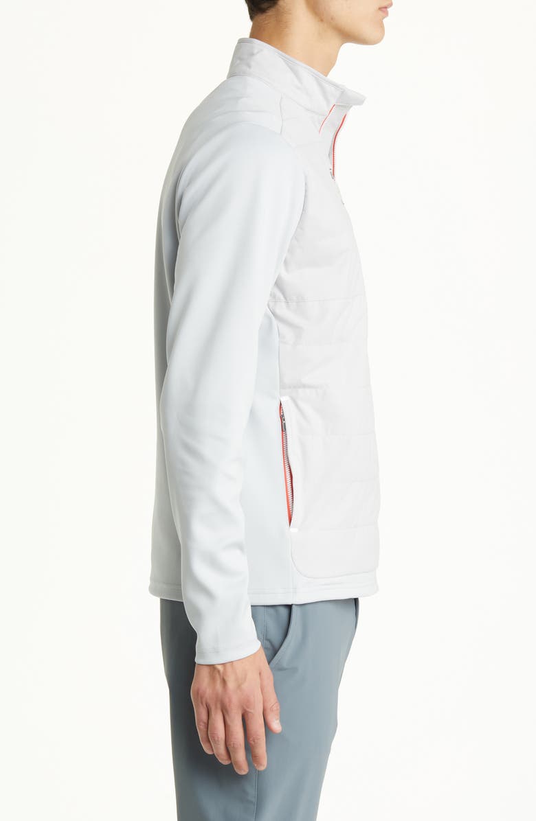 Peter Millar Weld Elite Hybrid Stretch Half Zip Pullover, Alternate, color, 