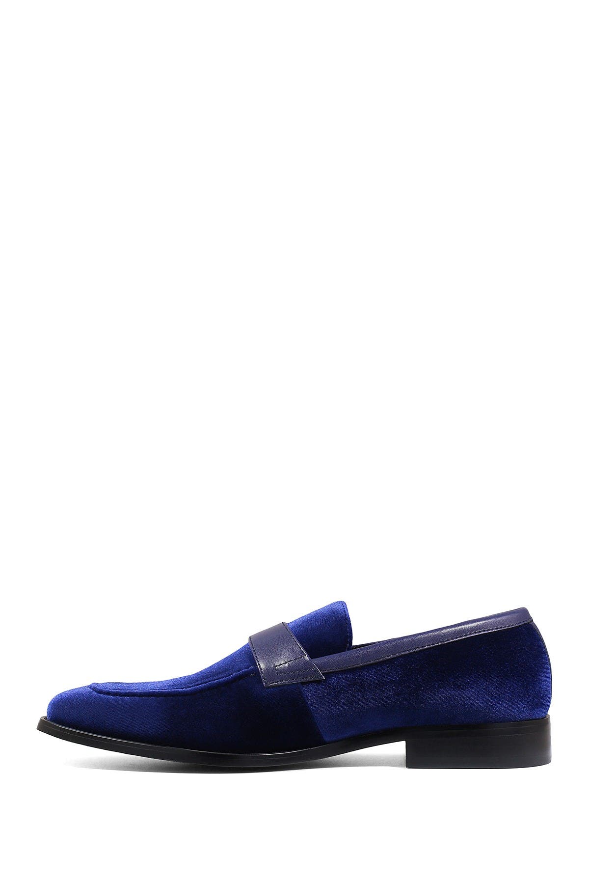 Stacy Adams Bellino Velour Slip-On Loafer, Alternate, color, 