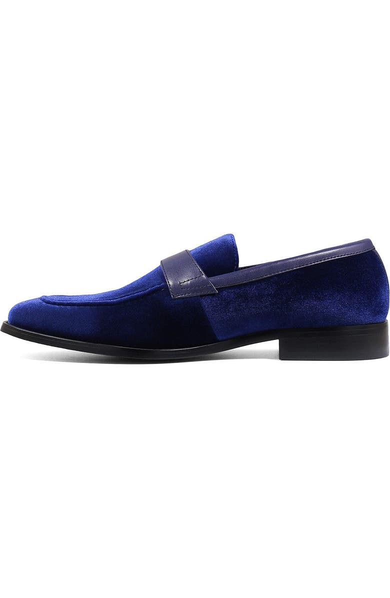 Stacy Adams Bellino Velour Slip-On Loafer, Alternate, color,