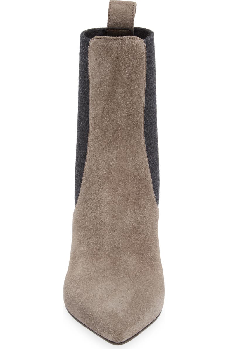 Brunello Cucinelli Pointed Toe Bootie, Alternate, color,