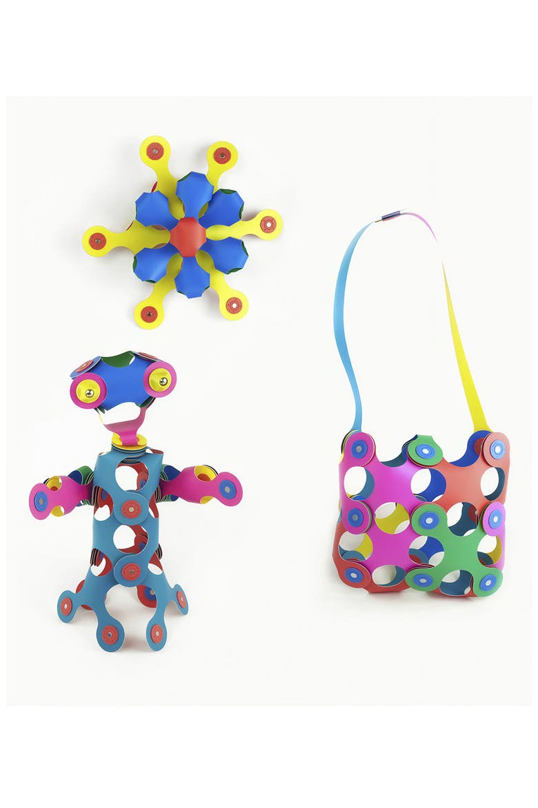 Rainbow Pack 42-Piece Magnetic Building Set, Alternate, color, MULTI