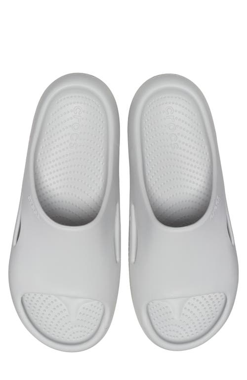 Crocs Mellow Recovery Waterproof Slide Sandal In Atmosphere
