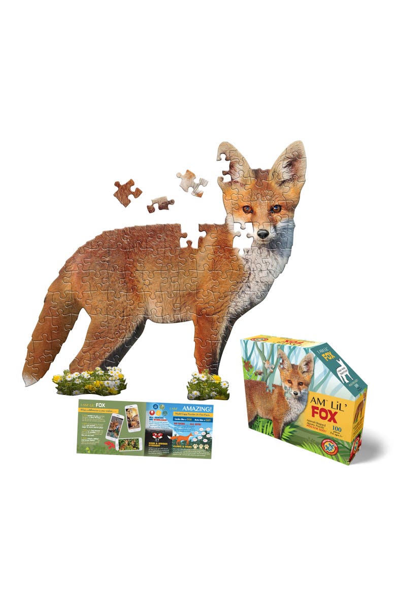 Madd Capp Lil Fox 100 Piece Jigsaw Puzzle, Alternate, color, Multicolored