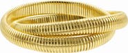 Adornia Layered Omega Chain Bracelet