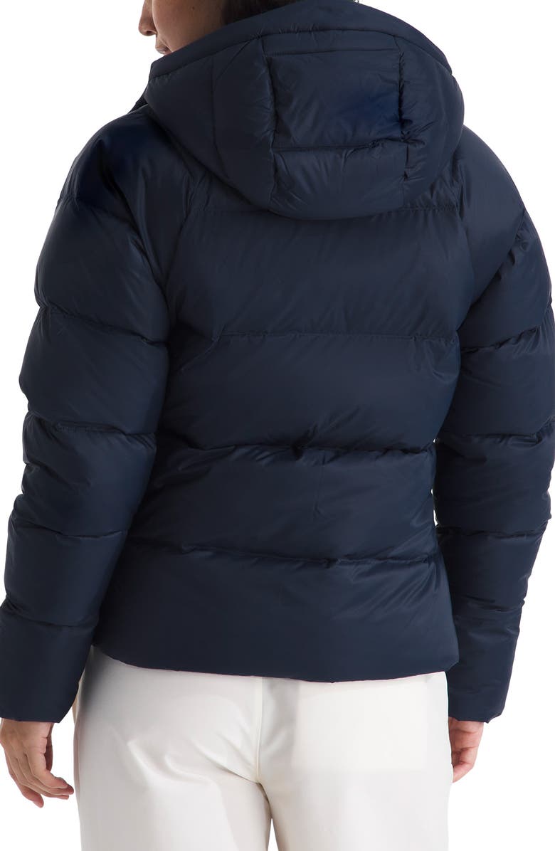 The North Face Hydrenalite City Down Hooded Parka, Alternate, color, Summit Navy