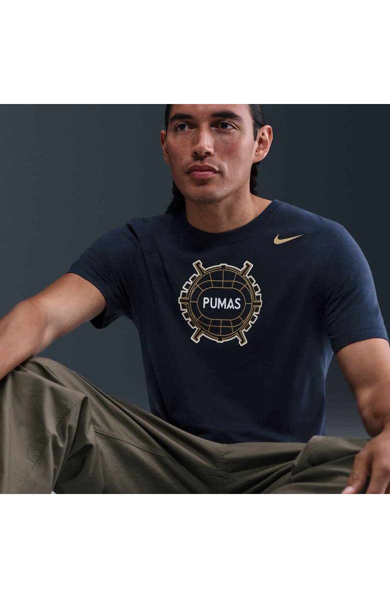 Nike Men
s Nike  Navy Pumas UNAM Estadio T-Shirt, Alternate, color, Navy