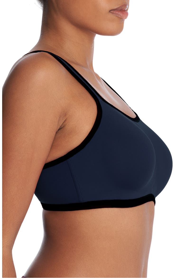 Yogi Convertible Sports Bra, Alternate, color, MIDNIGHT NAVY/ BLACK