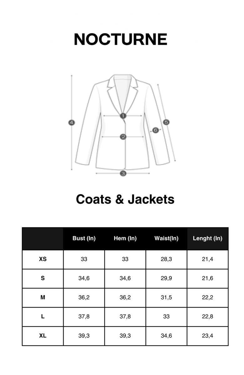 Nocturne Double-Breasted Structured Jacket, Alternate, color, Black