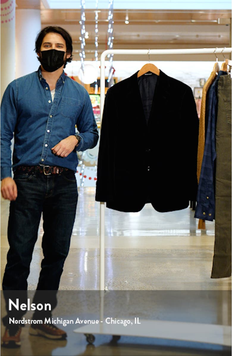 G-Line Velvet Sport Coat, sales video thumbnail