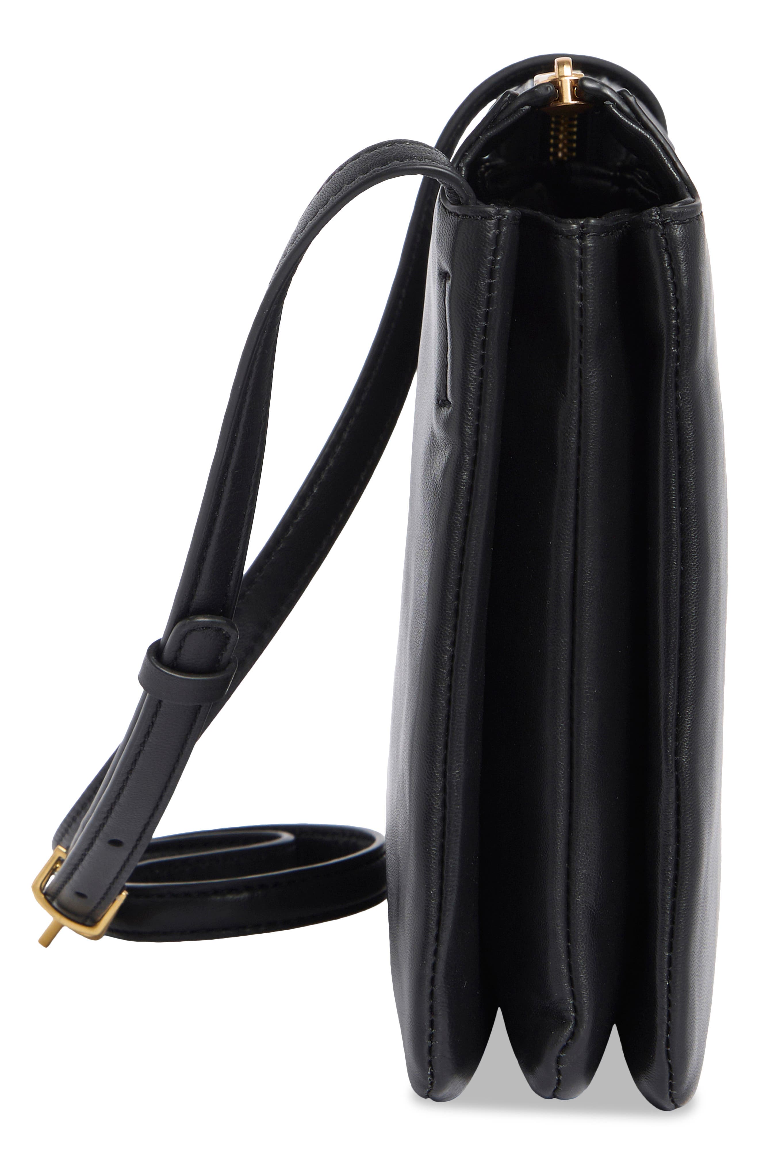 Vince Sammi Triple Compartment Swing Crossbody Bag, Alternate, color, Black