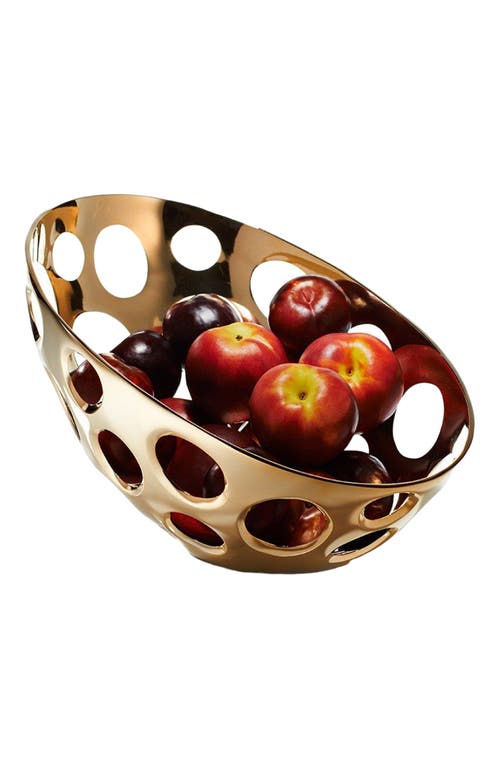 Lunares Passage Bowl In Gold