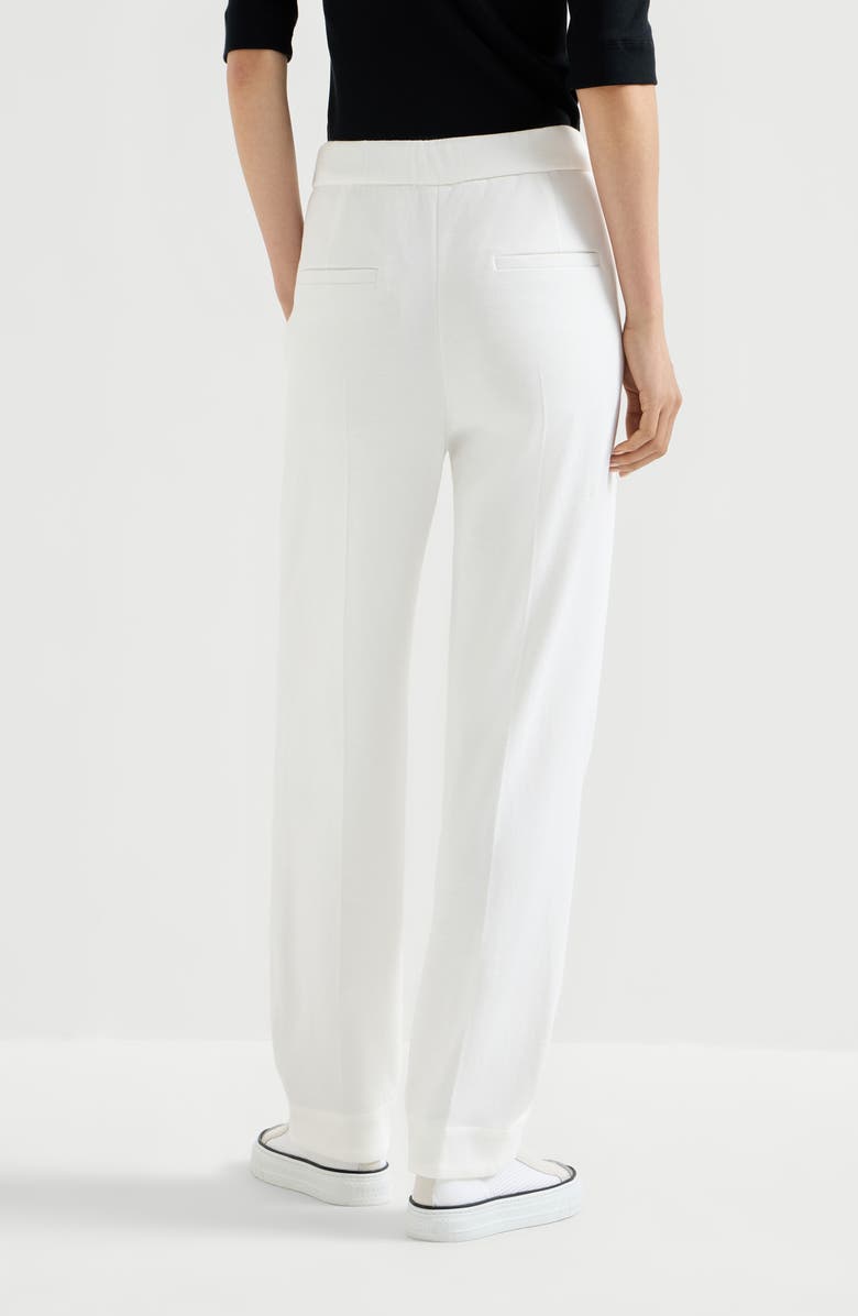 Brunello Cucinelli Sartorial Baggy trousers, Alternate, color, White