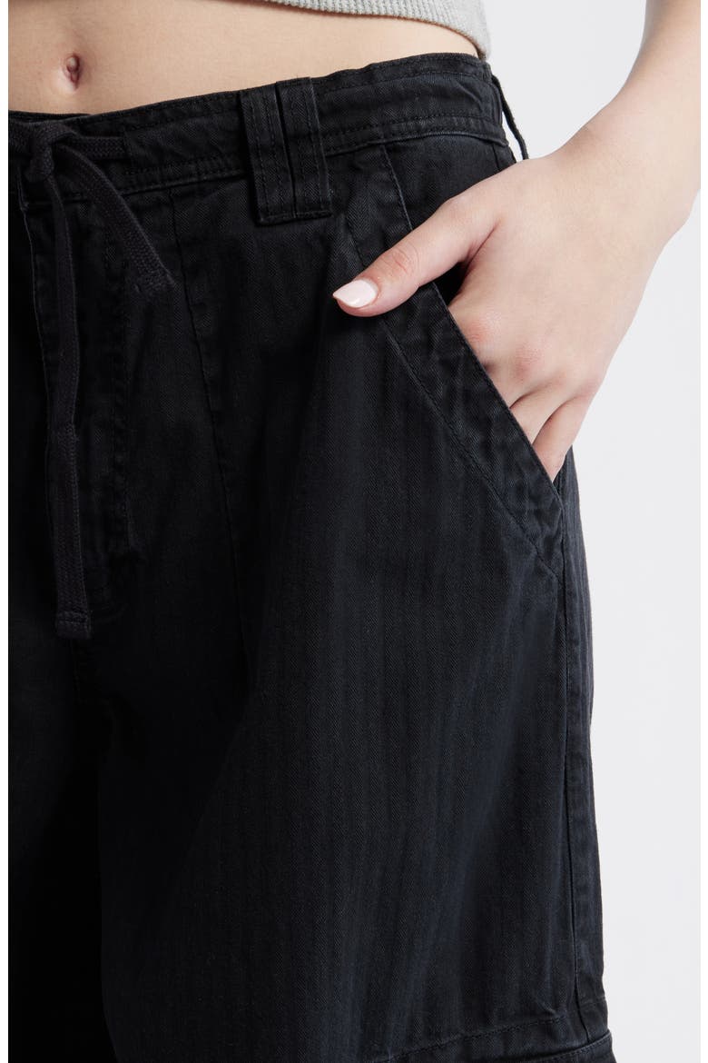 Baggy Boi Cargo Pants, Alternate, color, BLACK