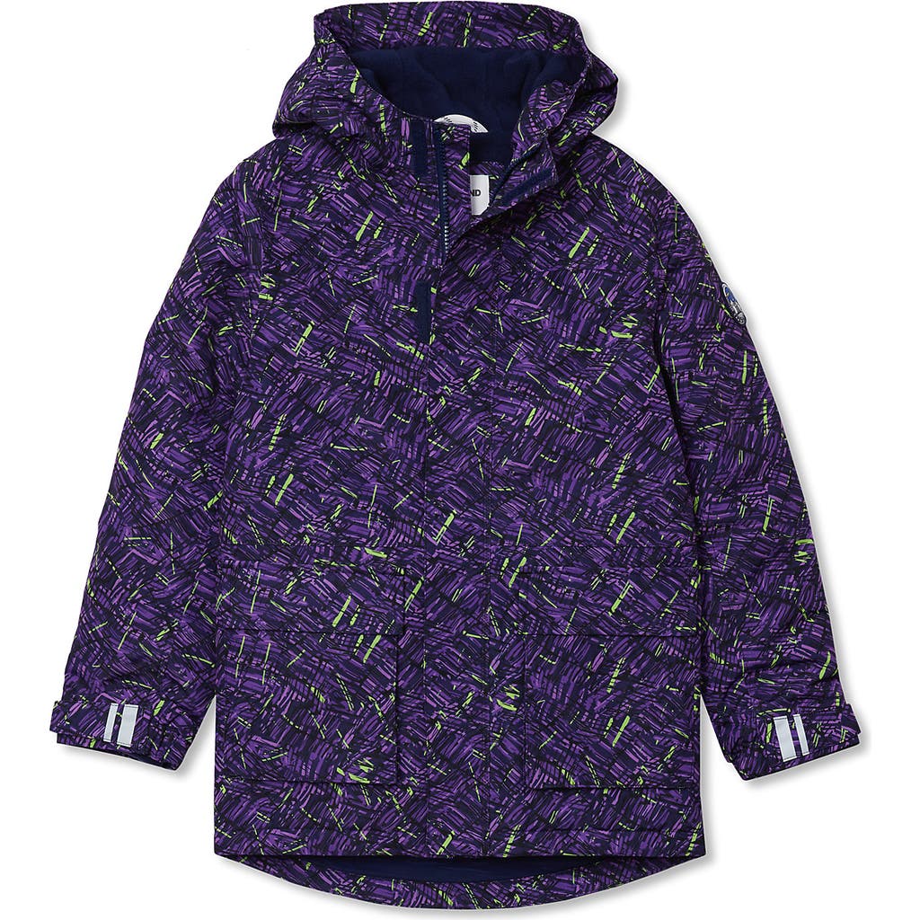 Lands' End Kids Squall Waterproof Insulated Winter Parka In Blue