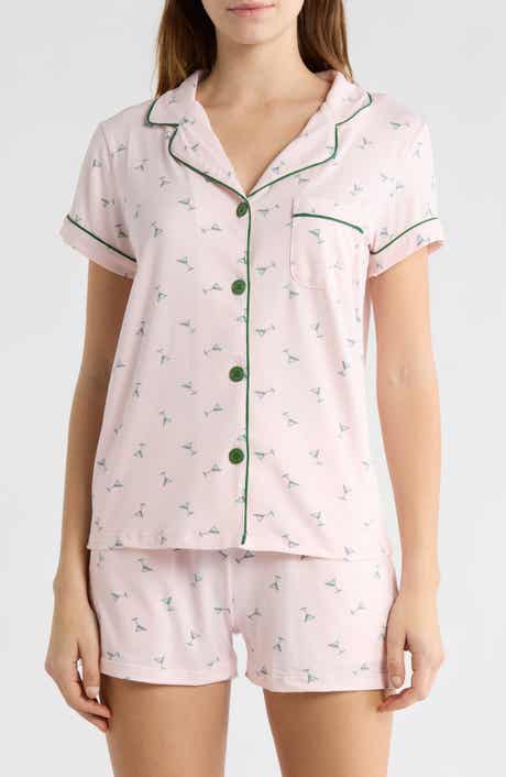 ENZOS INACTIVE WEAR Dixie Martini Short Pajamas