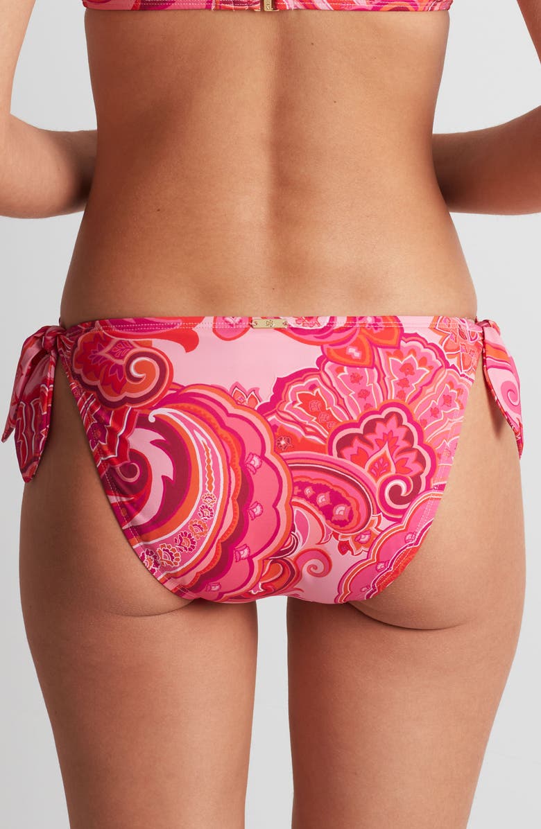 Lauren Ralph Lauren Tie Side Hipster Bikini Bottoms, Alternate, color, 