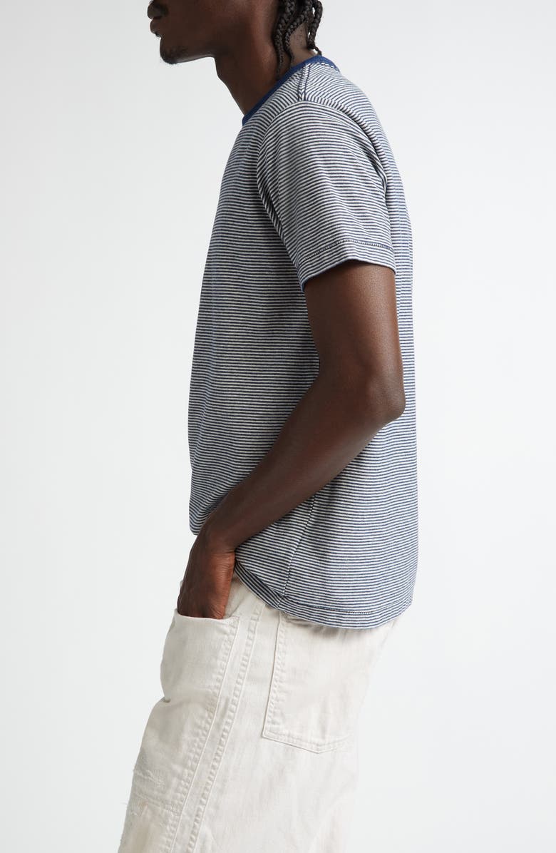 Double RL Stripe Logo Graphic T-Shirt, Alternate, color, 