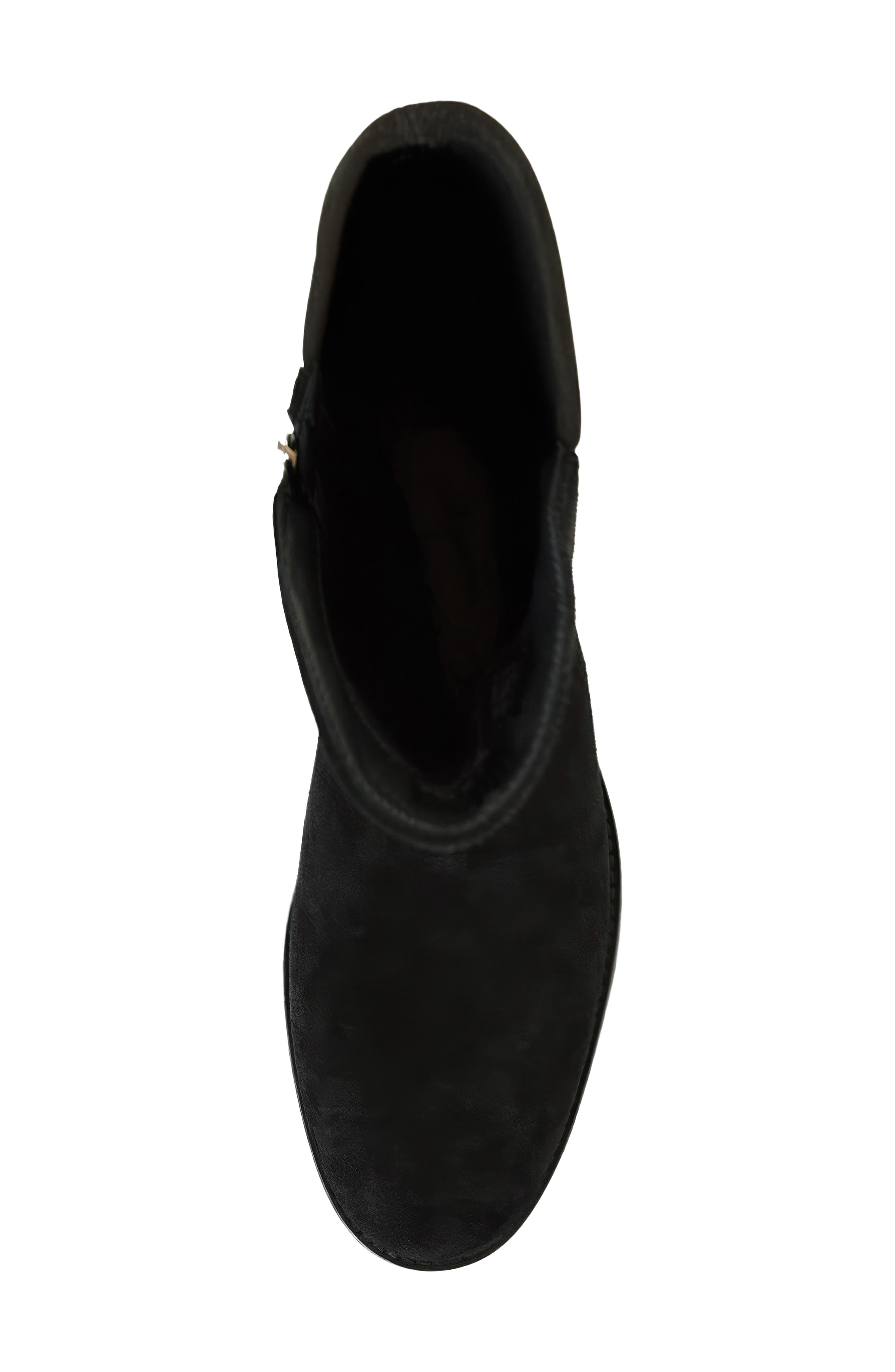 Sabrena Stretch Knee High Boot, Alternate, color, BLACK SUEDE