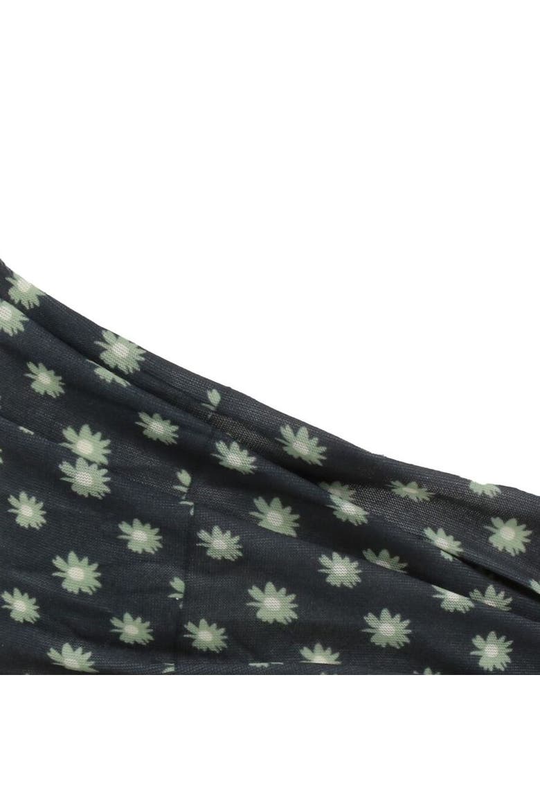 Childrens/Kids Multitube Ditsy Print Neck Warmer, Alternate, color, Darkest Spruce