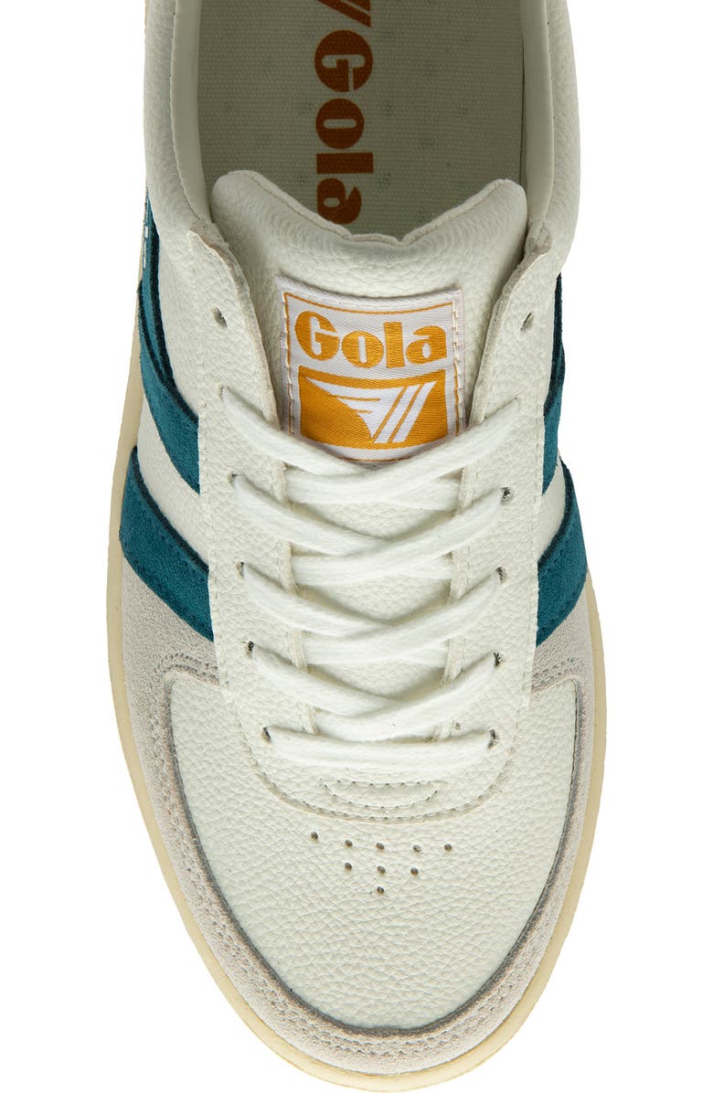 Gola Classics Grandslam Trident Sneaker, Alternate, color, White/ Peacock/ Sun