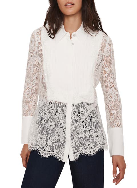 Lace Pintuck Shirt