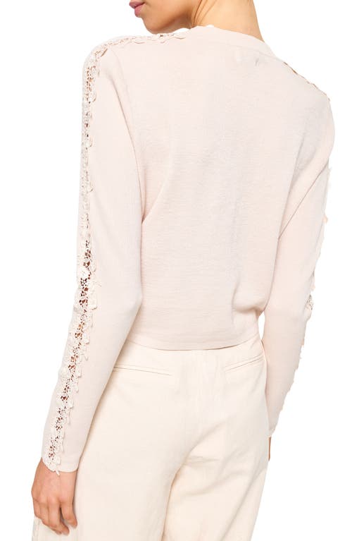 Shop Cami Nyc Garcia Cotton Blend Cardigan In Bone