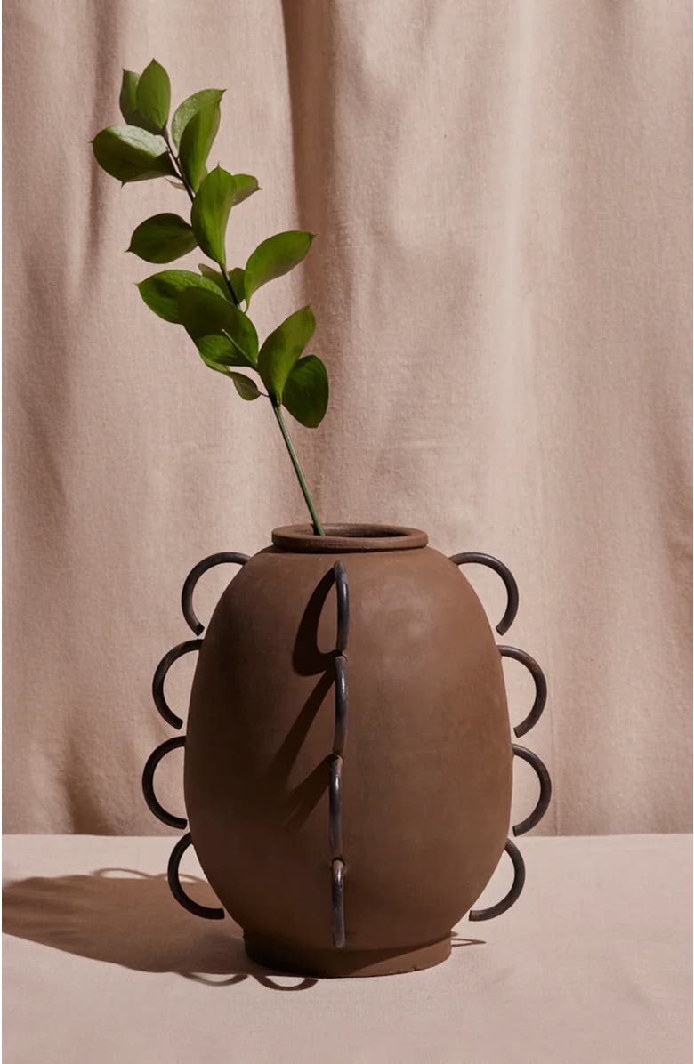 Meso Goods Elliot Terracota Vessel, Alternate, color, Terracotta