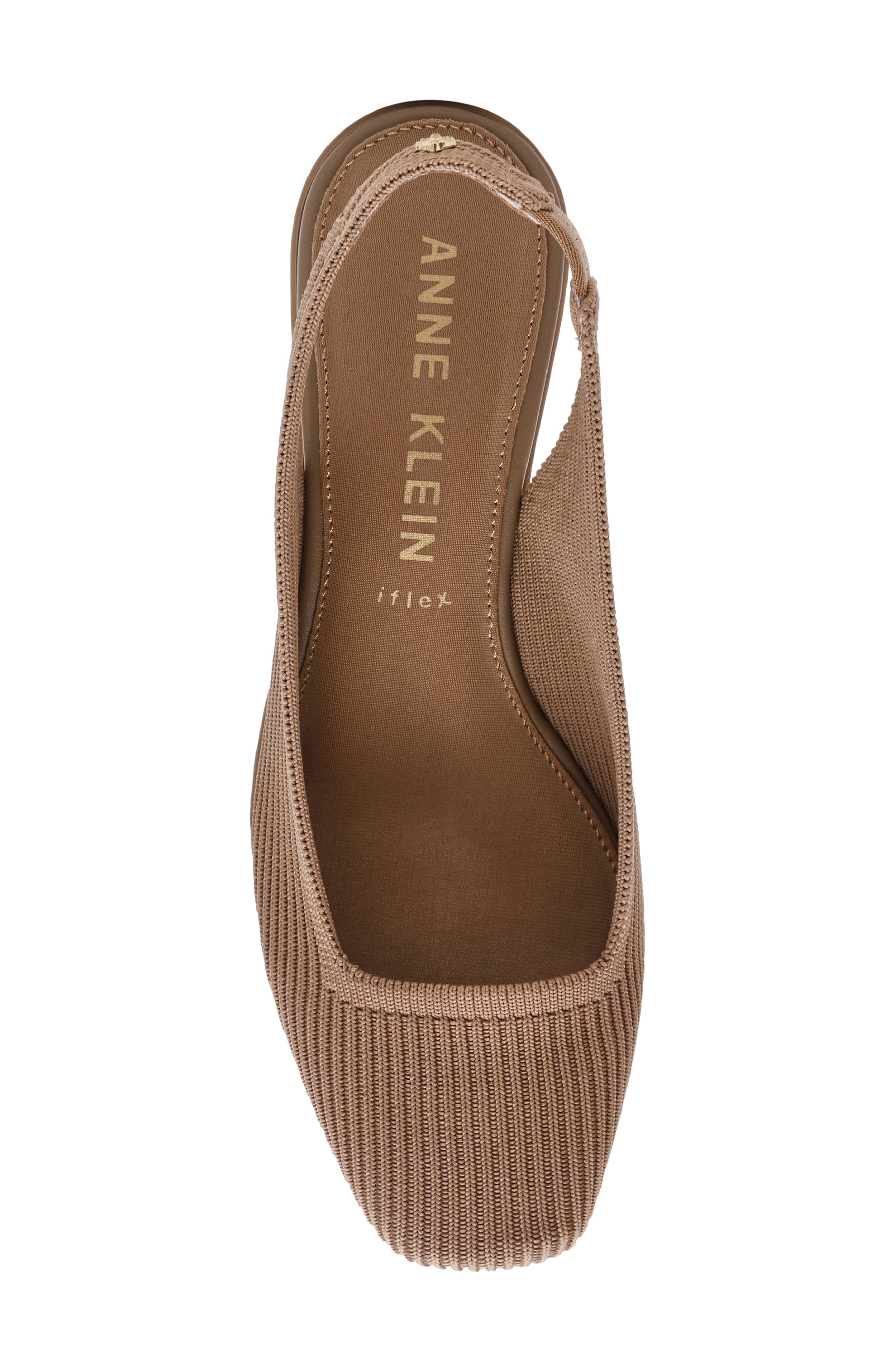 Witty Slingback Wedge Pump, Alternate, color, TAUPE KNIT