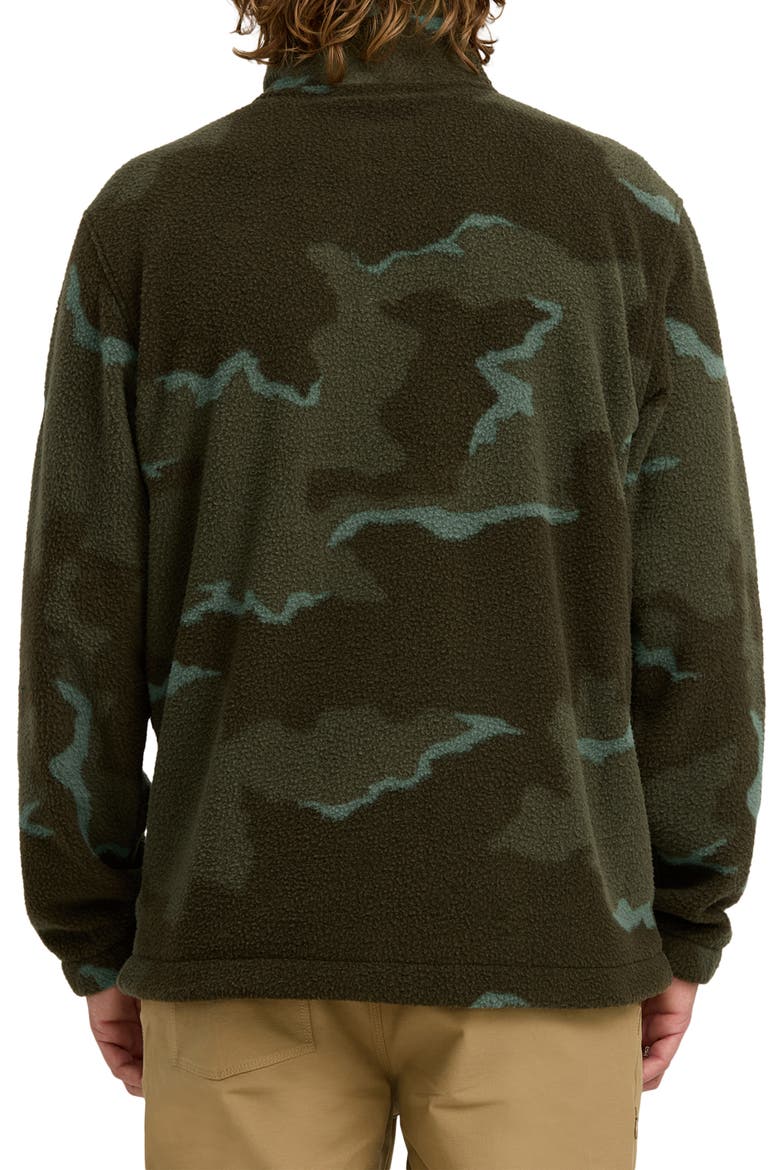 Boundary Fleece Half Zip Pullover, Alternate, color, MILITARY CAMO