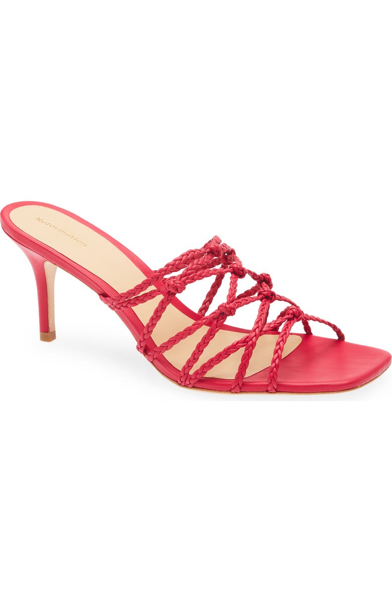 Reformation Mylo Braided Sandal, Main, color,