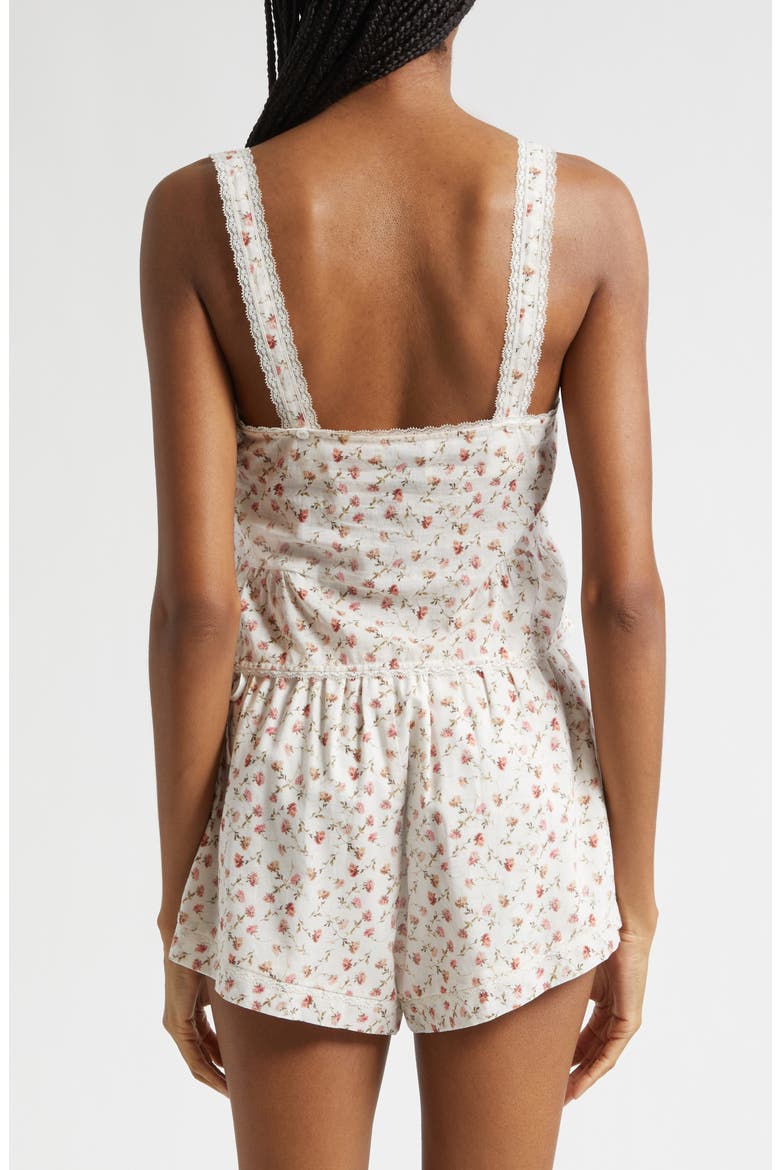 Charlotte Ditsy Floral Cotton Tank, Alternate, color, WATERCOLOUR FLORAL