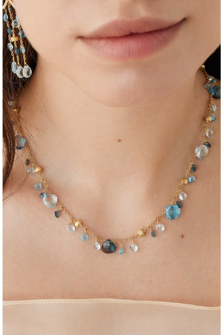 Paradise Mixed Topaz Necklace, Alternate, color, 18K YELLOW GOLD