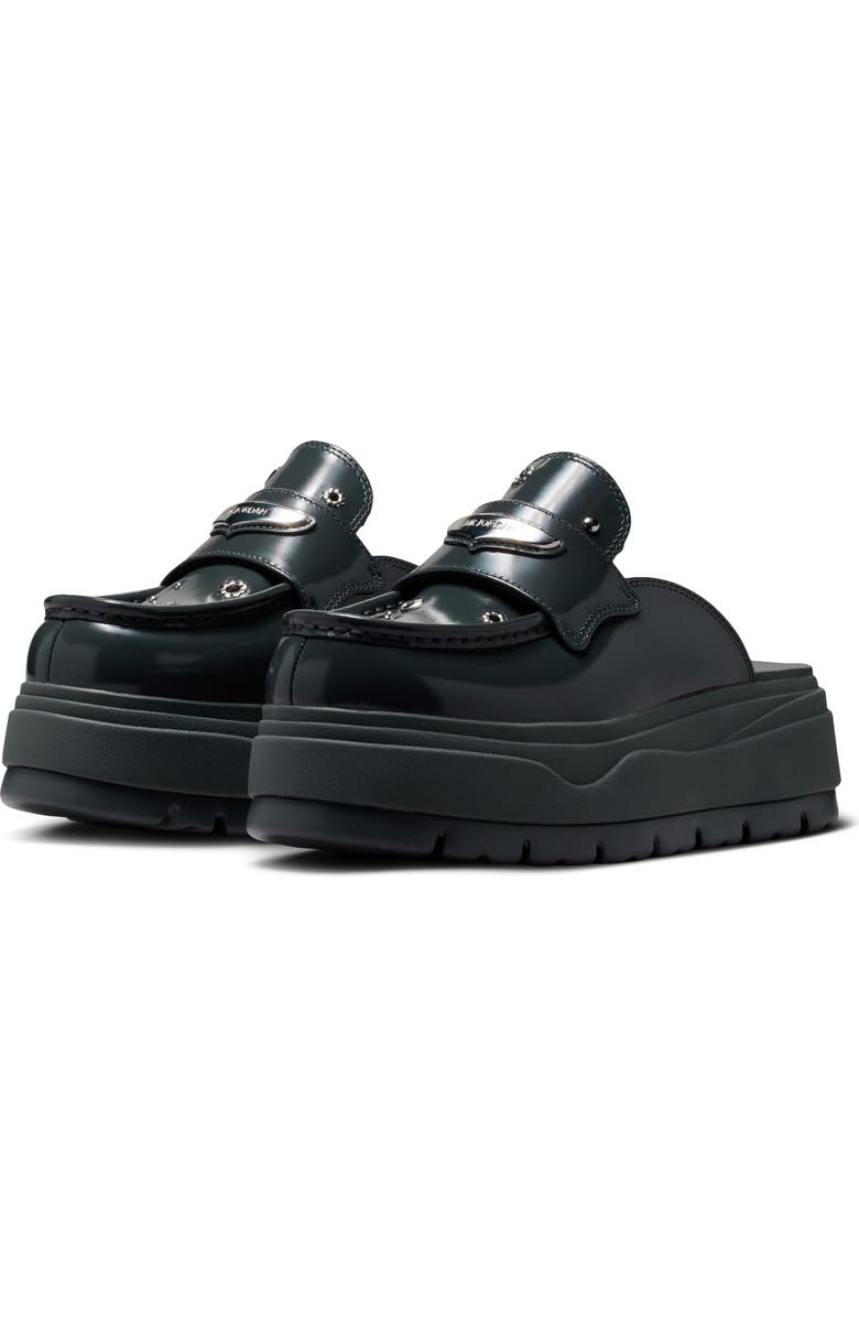 Jordan Air Jordan Mule SE Platform Loafer Mule, Main, color, Anthracite/ Metallic Silver