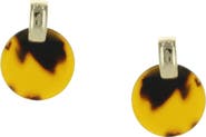 OLIVIA WELLES Jillian Disc Drop Earrings