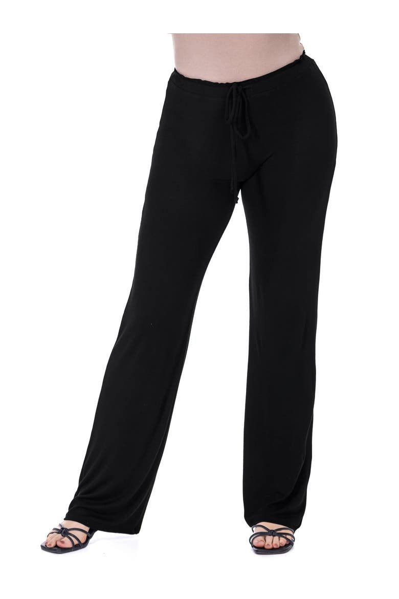 Comfortable Drawstring Lounge Pants, Main, color, Black