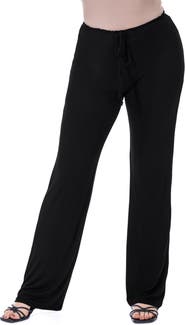 24seven Comfort Apparel Comfortable Drawstring Lounge Pants