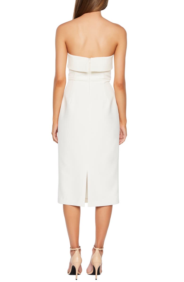 Bardot Georgia Strapless Cocktail Dress, Alternate, color, 