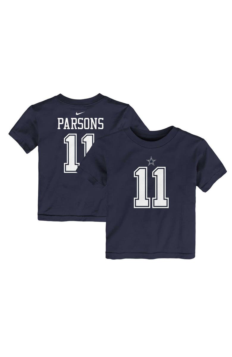Nike Toddler Nike Micah Parsons Navy Dallas Cowboys Player Name & Number T-Shirt, Main, color, 