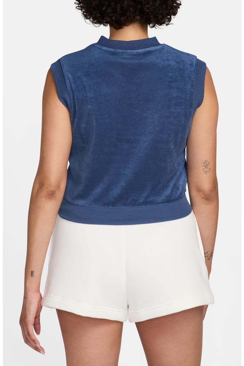 Sportswear Chill Terry Tank, Alternate, color, MYSTIC NAVY