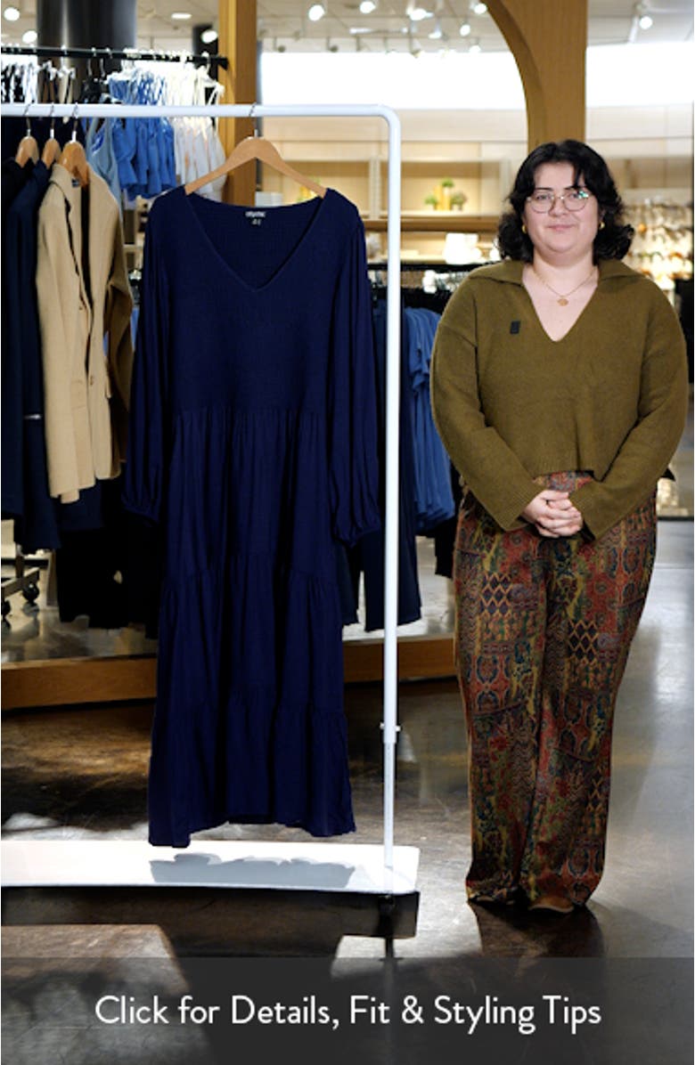 Jayden Tiered Long Sleeve Dress, sales video thumbnail