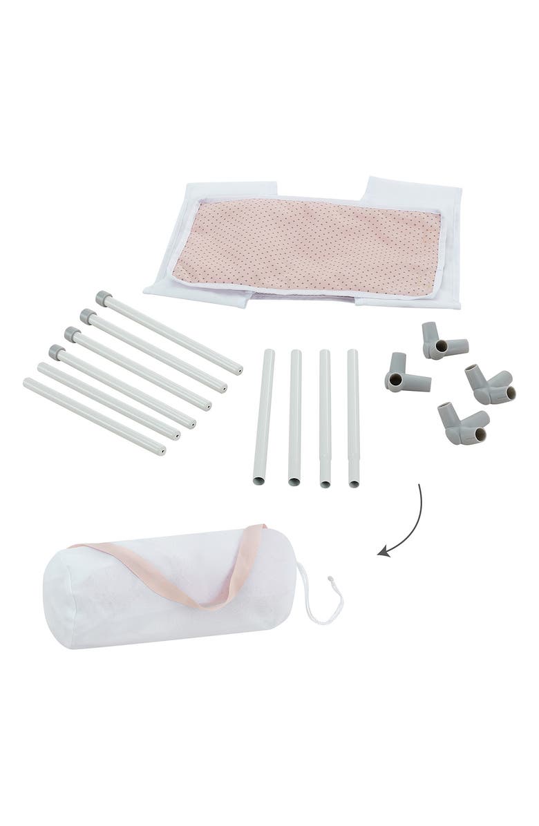 Teamson Kids Olivia's Little World Polka Dots Princess 3-in-1 Baby Doll Nursery Set, Alternate, color, Pink